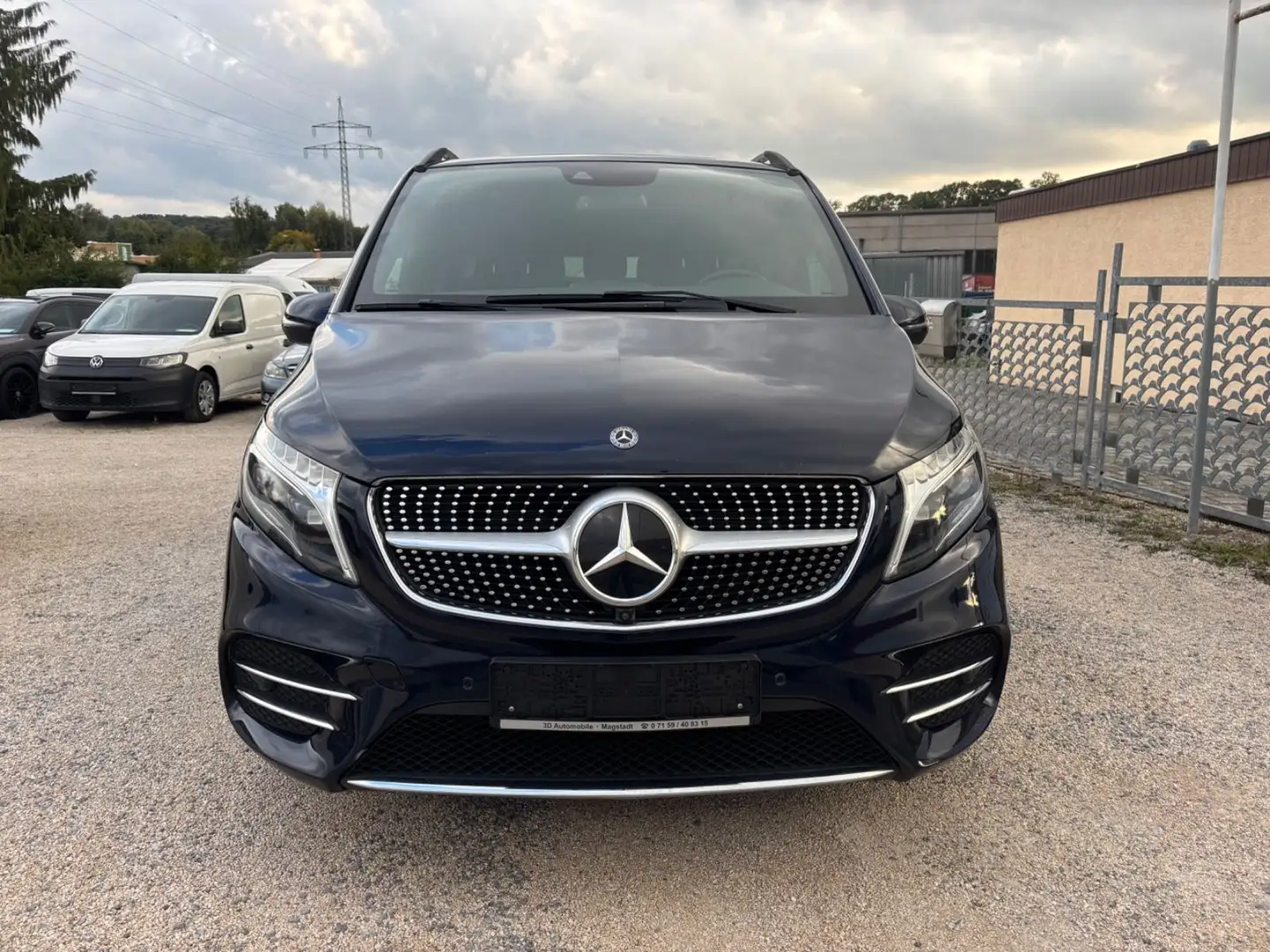Mercedes-Benz V 300 d lang,AMG-Line,Standheiz,Sitzlüft,360°Kam. Bleu - 2