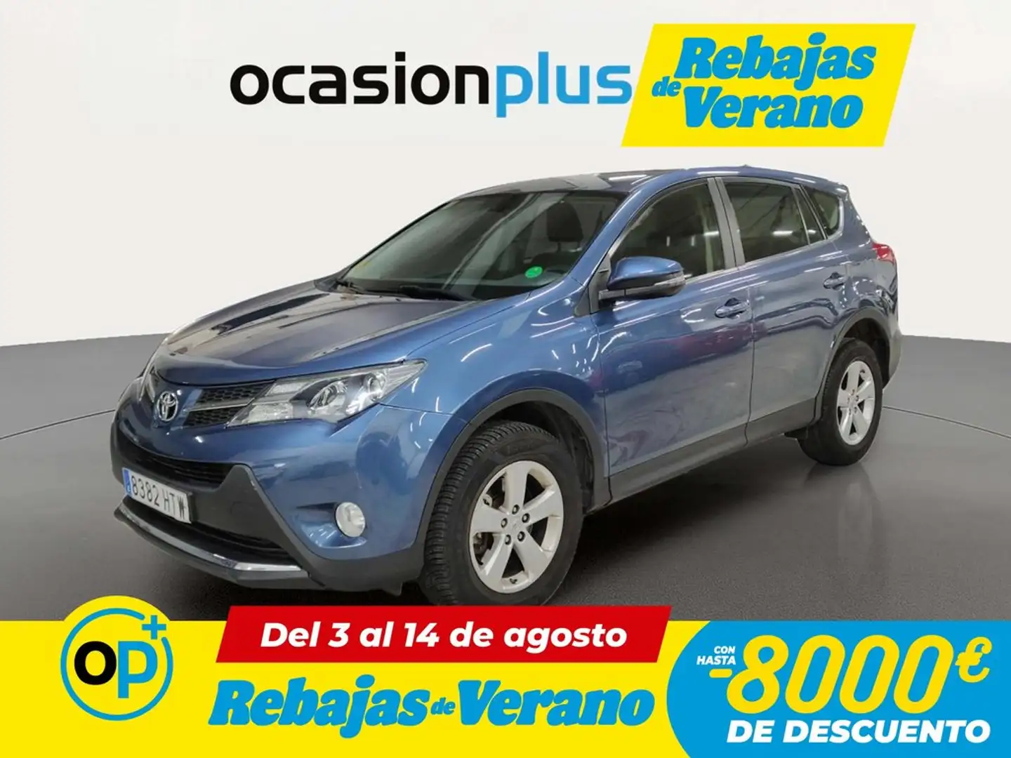 Toyota RAV 4 120D Advance 4x2 Azul - 1