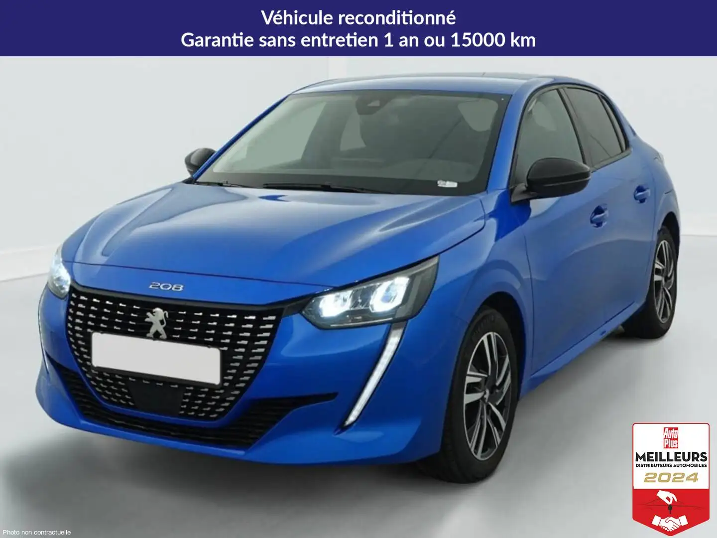 Peugeot 208 PureTech 100 S S BVM6 Allure Pack Bleu - 1