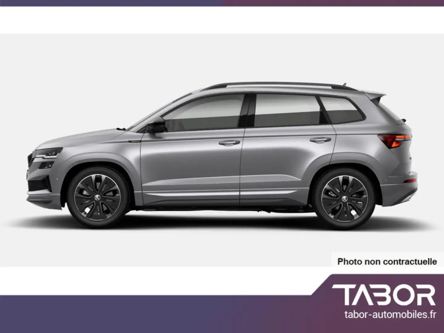 Skoda Karoq DSG Sportl Pano Matrix GPS 360° ACC Argent - 2