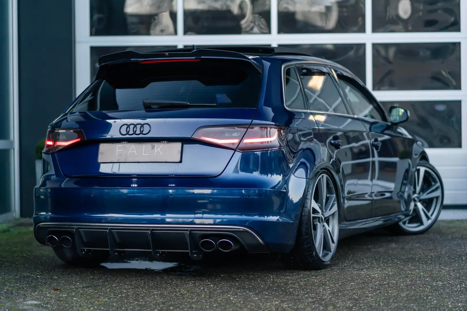Audi A3 Sportback 2.0 TFSI S3 Quattro Pro PL. Pano Maxton Bleu - 2