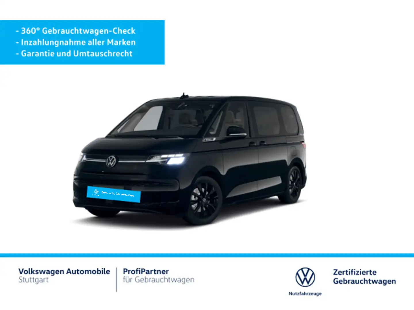 Volkswagen T7 Multivan Goal 2,0 l 110 kW TDI SCR Front antrieb Schwarz - 2