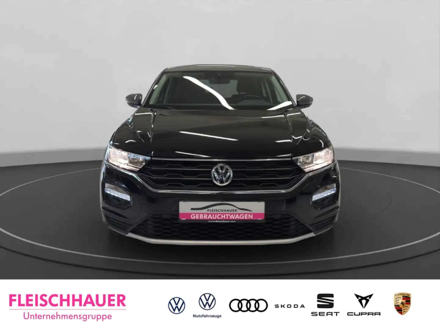 Volkswagen T-Roc United 1.5 TSI Navi+Stdhzg+PDC+App-connect Schwarz - 2