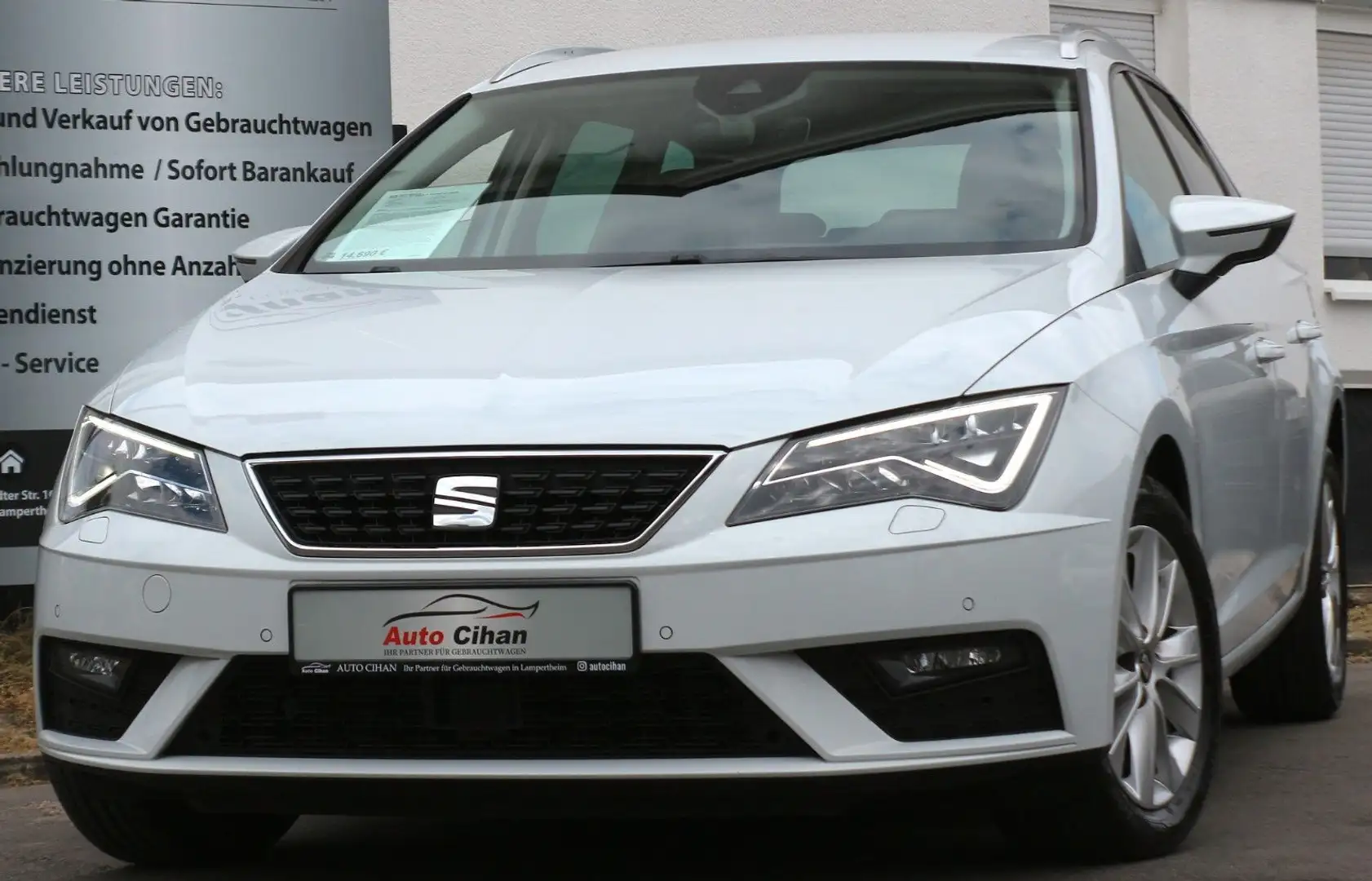 SEAT Leon ST Style virtual-Cokpit! TOP-ZUSTAND! Weiß - 2