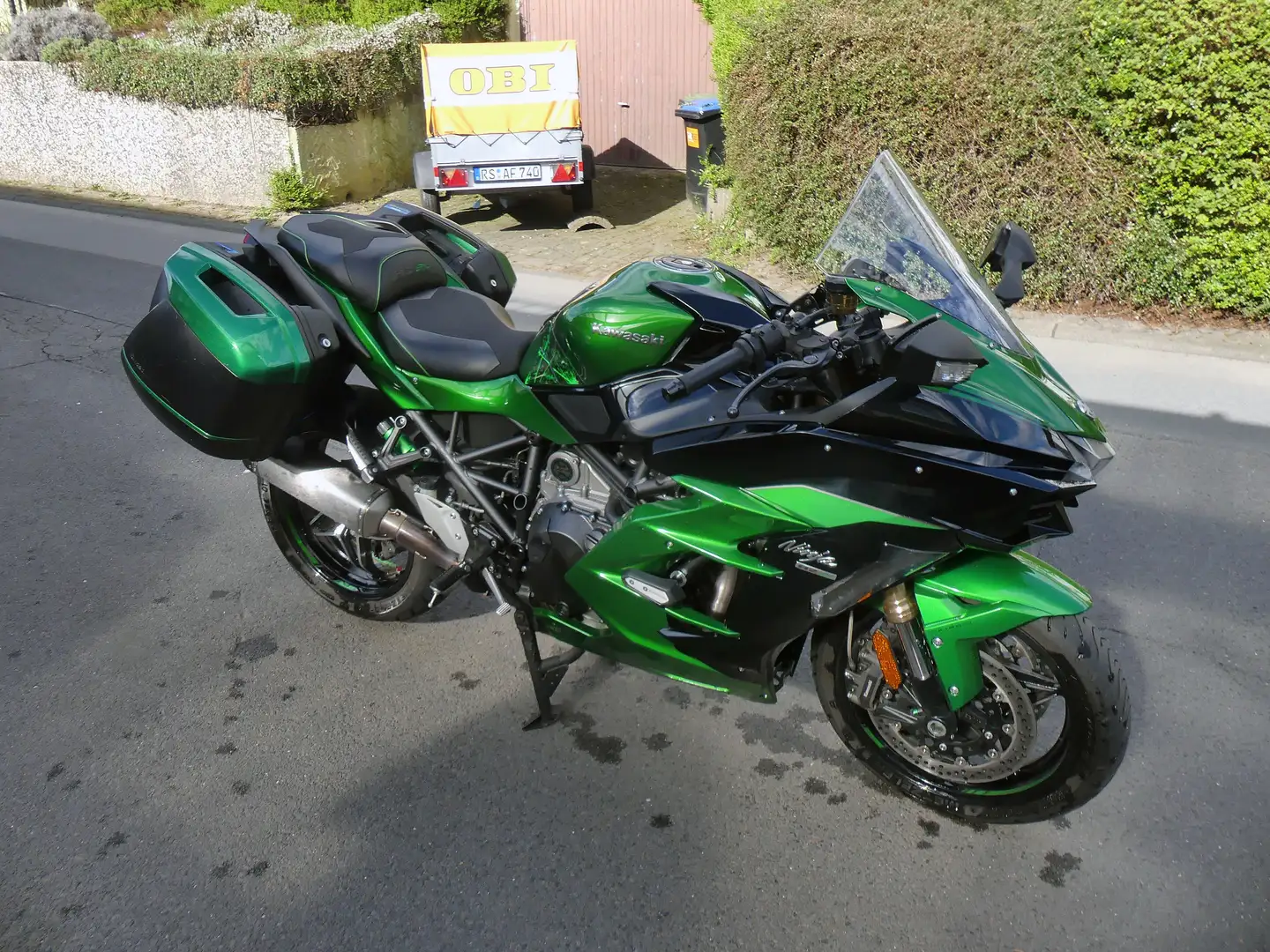 Kawasaki Ninja H2 SX SE Zelená - 1