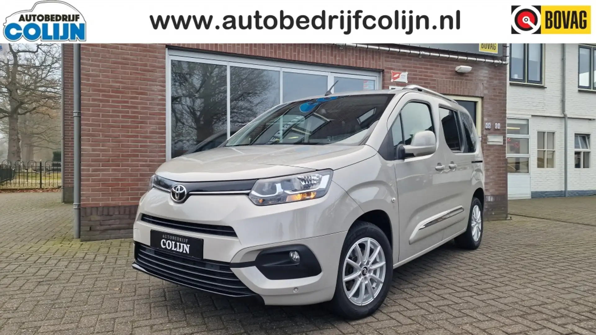 Toyota Proace City Verso 1.2 Turbo Dynamic 5 Pers, Stoelverwarming, Grijs - 1
