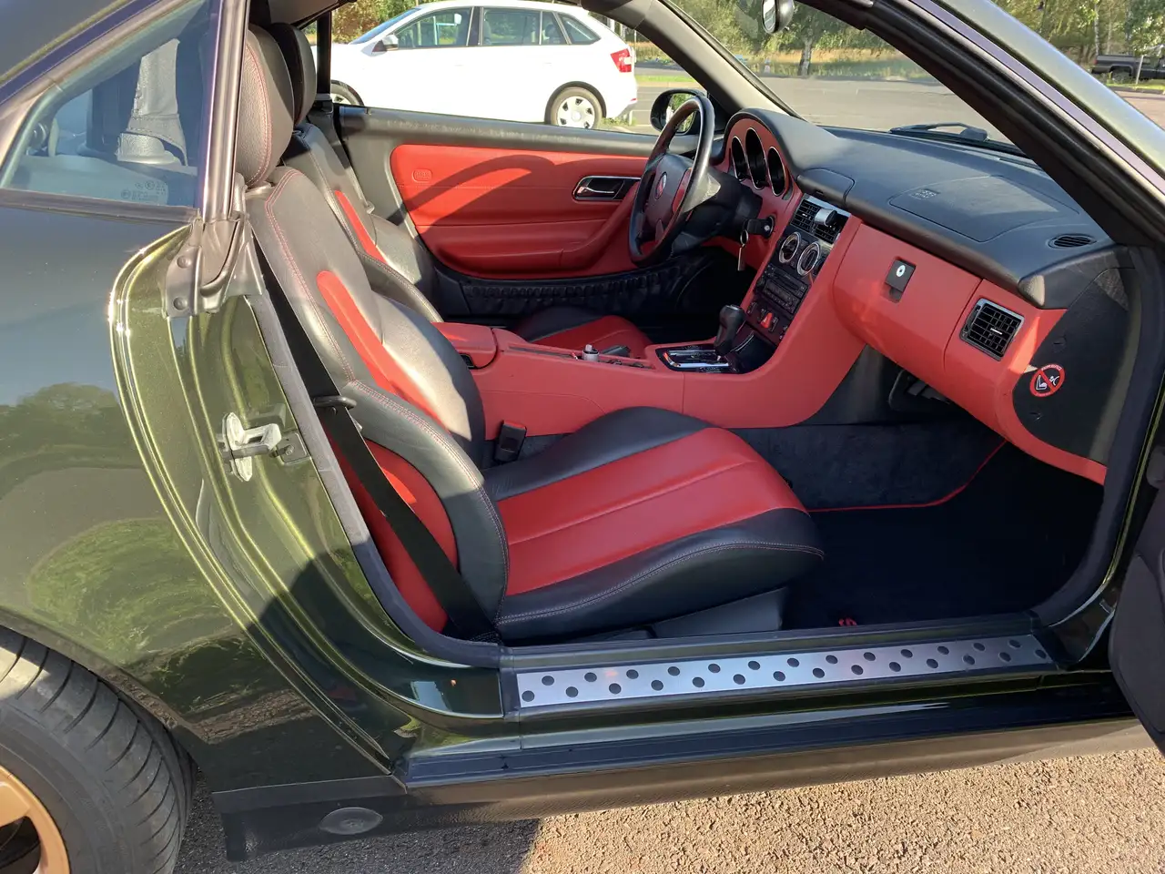 Mercedes-Benz SLK 230 Kompressor, Designo-olivgrün, foto 7