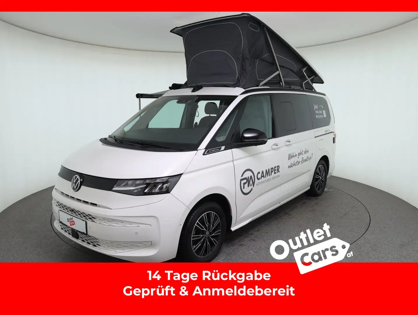 Volkswagen T7 California 1.5 TSI 4MOTION Beach Camper AHK Weiß - 1