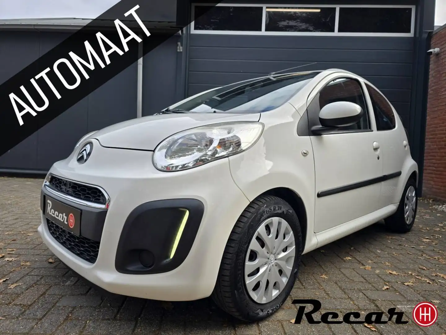 Citroen C1 1.0 Tendance/Automaat/Airco/5Drs/2014 Wit - 1