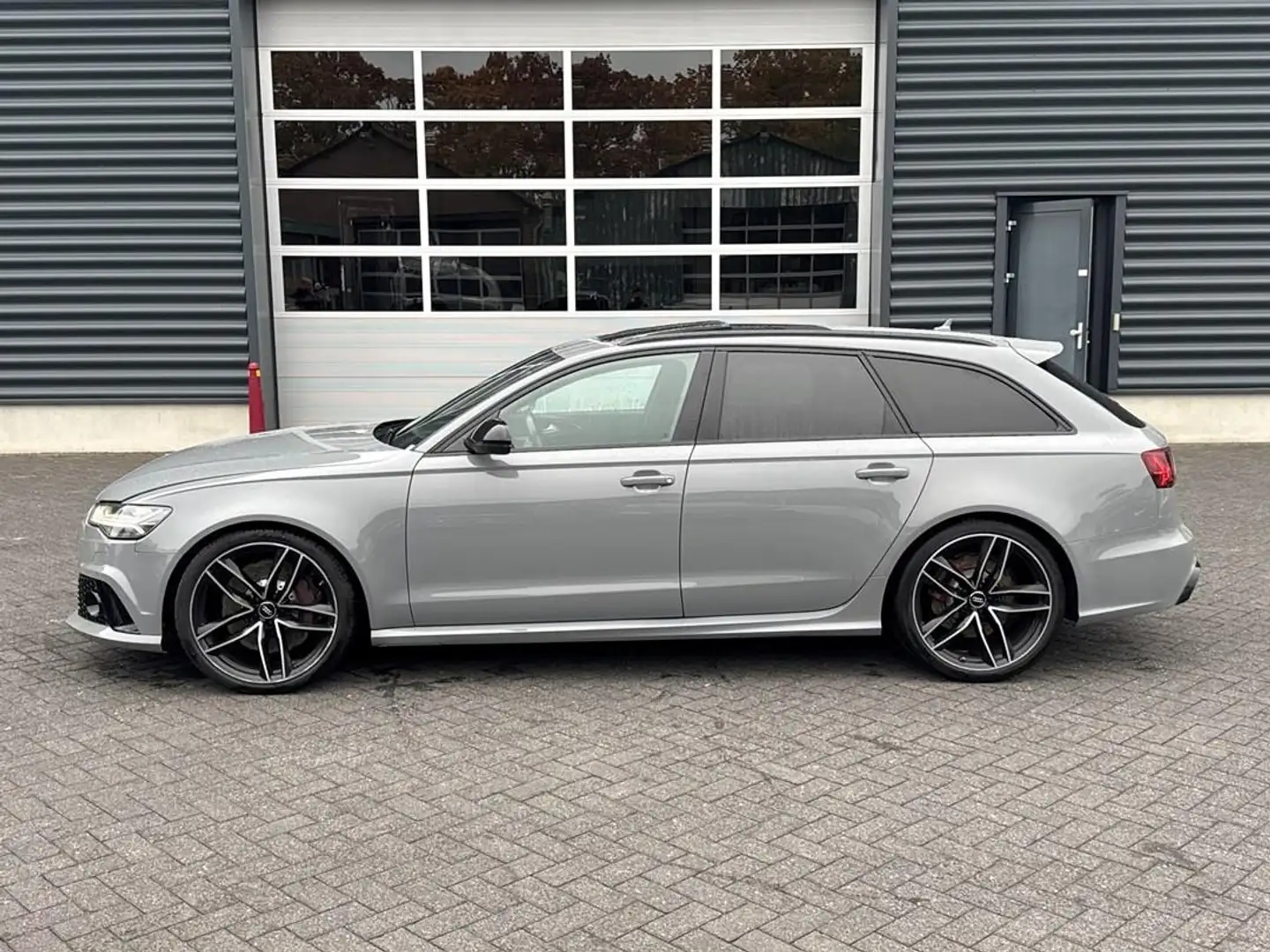 Audi RS6 A6 Avant 4.0 TFSI quattro Pro Line Plus Panoramada Gris - 2