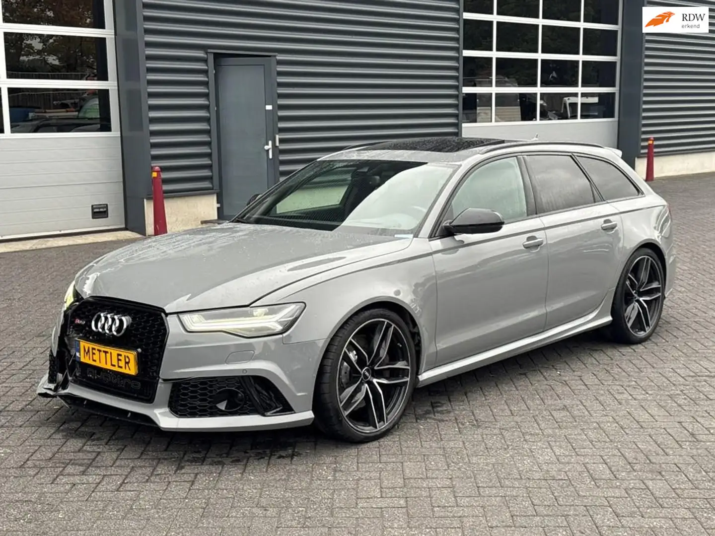 Audi RS6 A6 Avant 4.0 TFSI quattro Pro Line Plus Panoramada Gris - 1