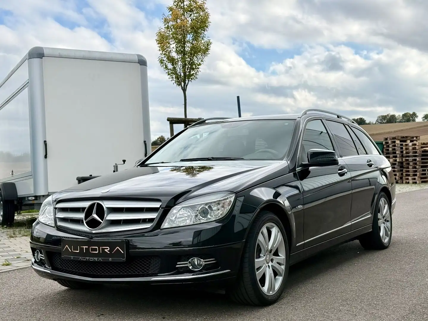 Mercedes-Benz C 180 T CGI BlueEfficiency AVANTGARDE|KLIMA|SHZ| Noir - 2