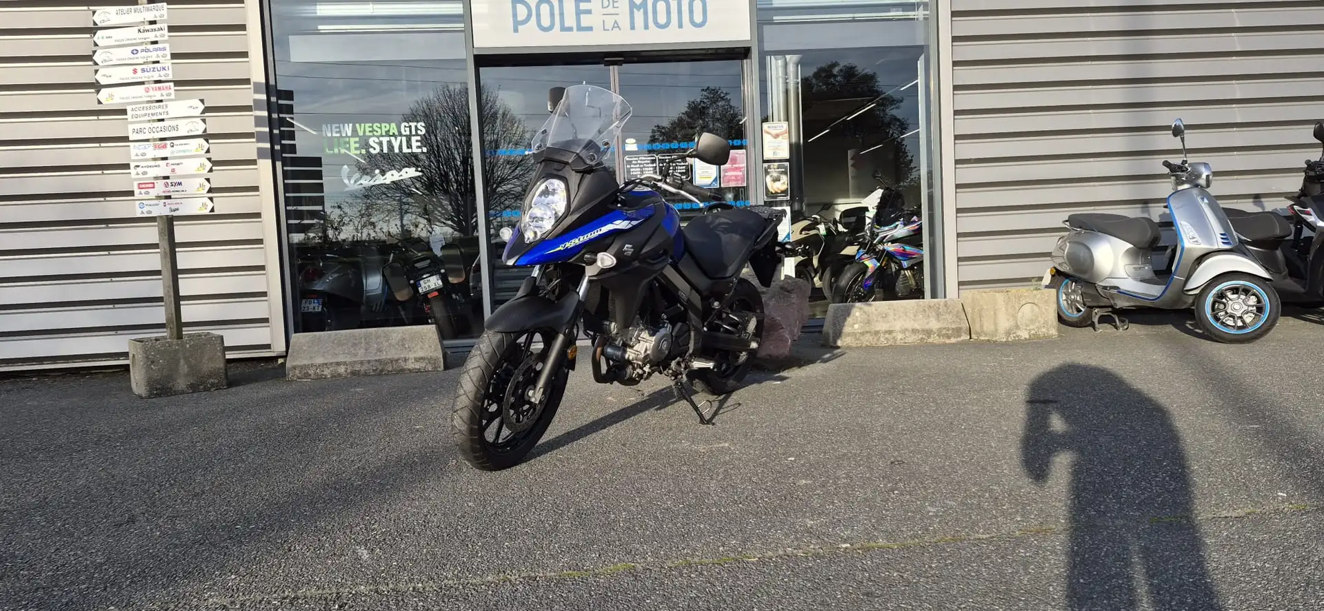 Suzuki V-Strom 650 Blu/Azzurro - 2