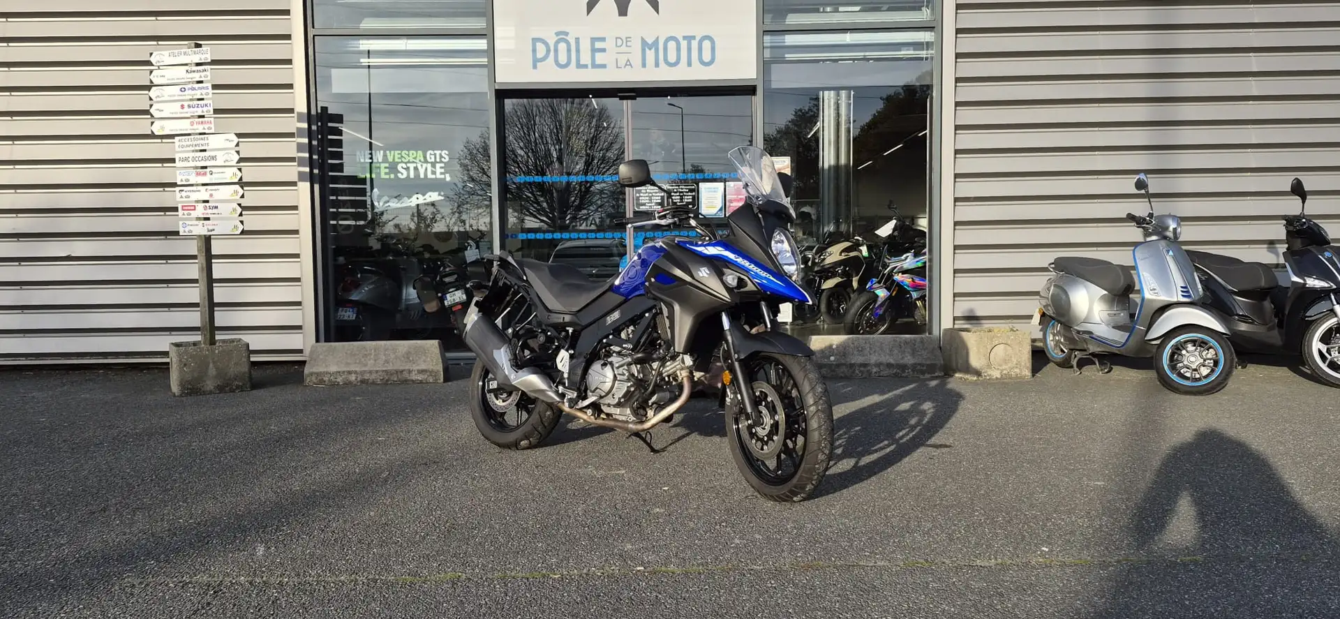 Suzuki V-Strom 650 Blu/Azzurro - 1