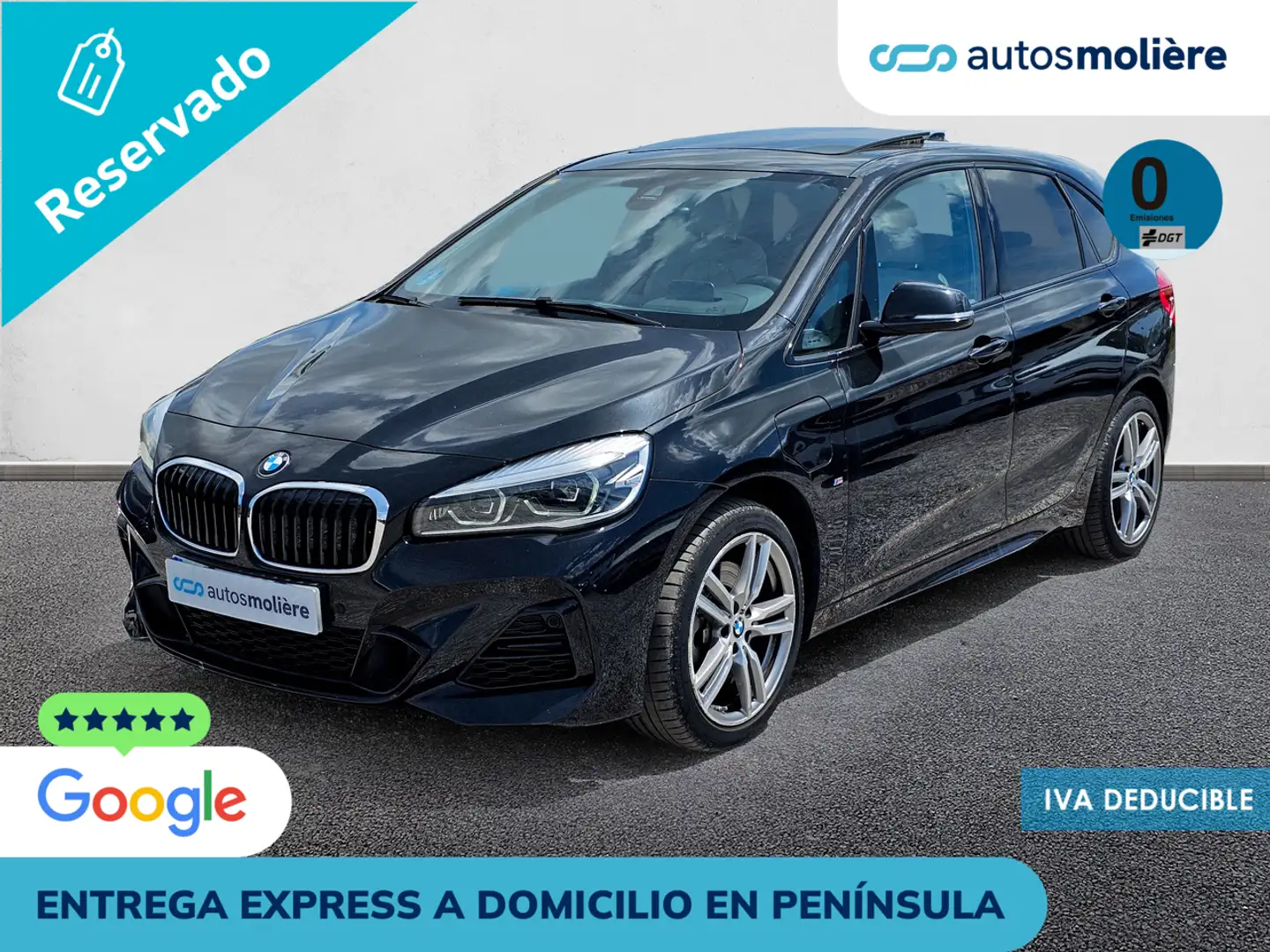 BMW 225 225xe iPerformance Active Tourer Black - 1