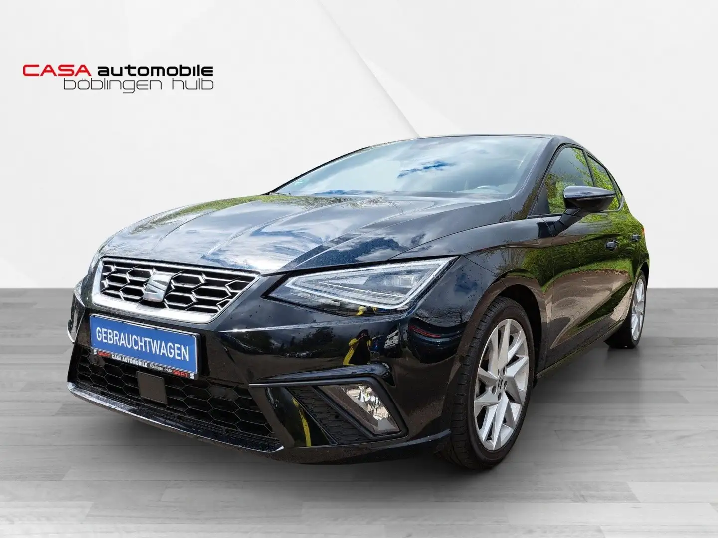 SEAT Ibiza FR 1.0 TSI Navi Voll-LED PDC Kamera Schwarz - 1