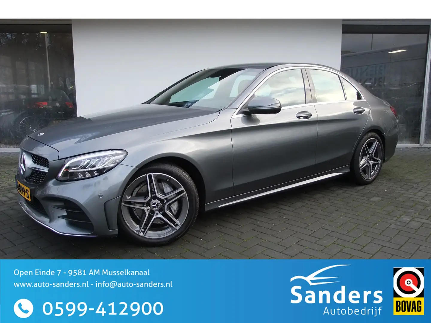 Mercedes-Benz C 180 Business Solution AMG / Facelift / Virtual cockpit Gris - 1