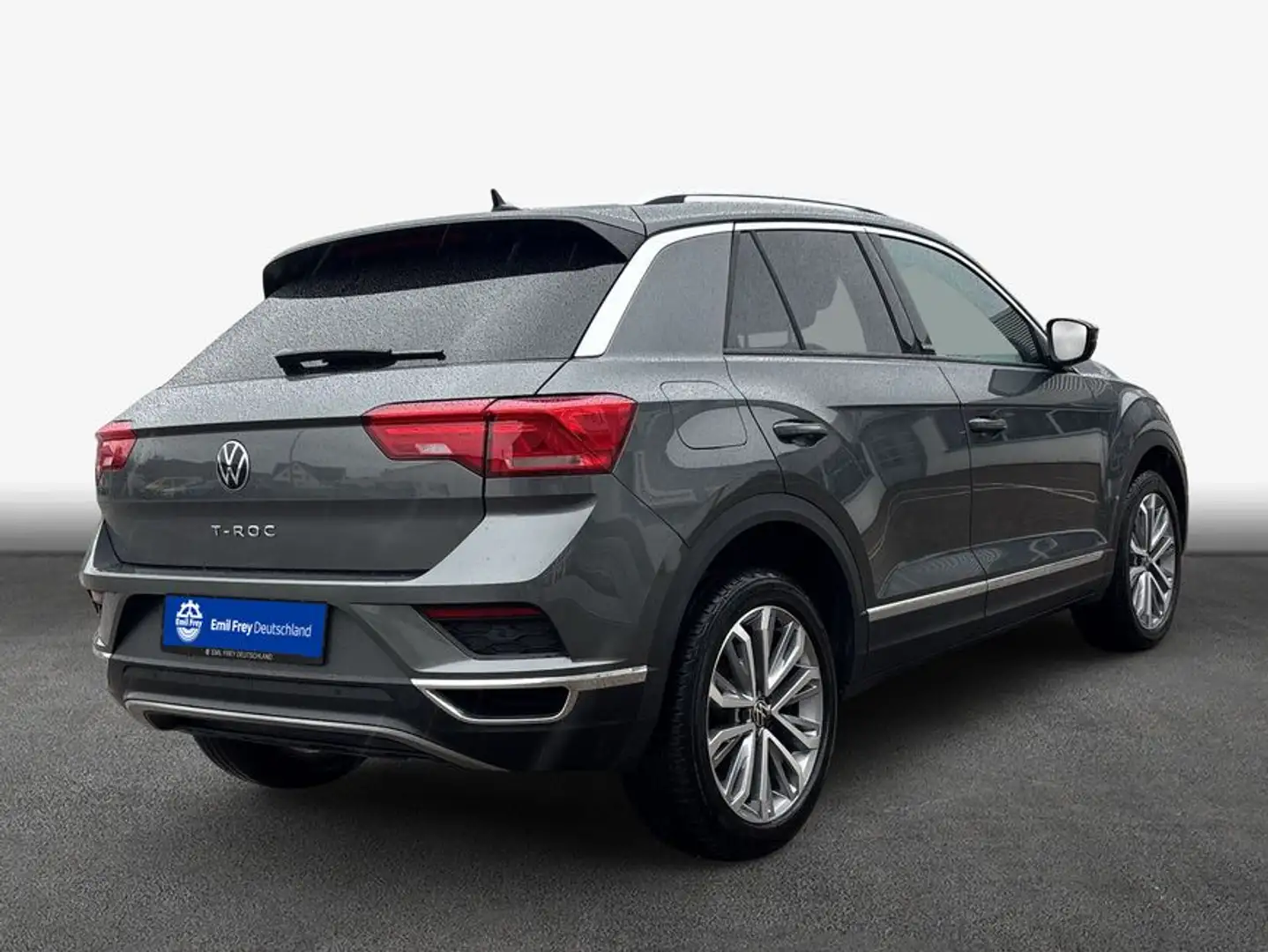 Volkswagen T-Roc Active 1.5 TSI DSG AHK Navi LED Plus Paket Gris - 2