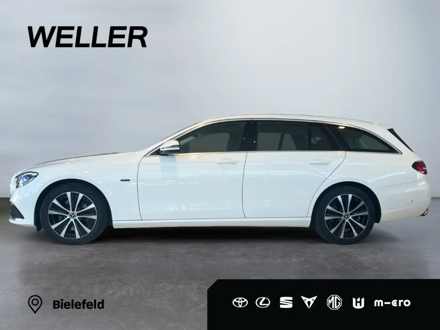 Mercedes-Benz E 300 e T 9G-TRONIC *LED*el Heck*Niveau*CAM*SHZ* Weiß - 2