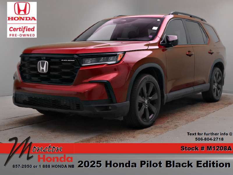 Red 2025 Honda Pilot SUV / Crossover All-Wheel Drive Automatic