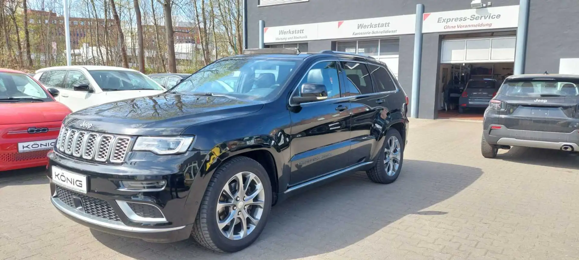 Jeep Grand Cherokee Summit 3.0l V6 MultiJet Noir - 1