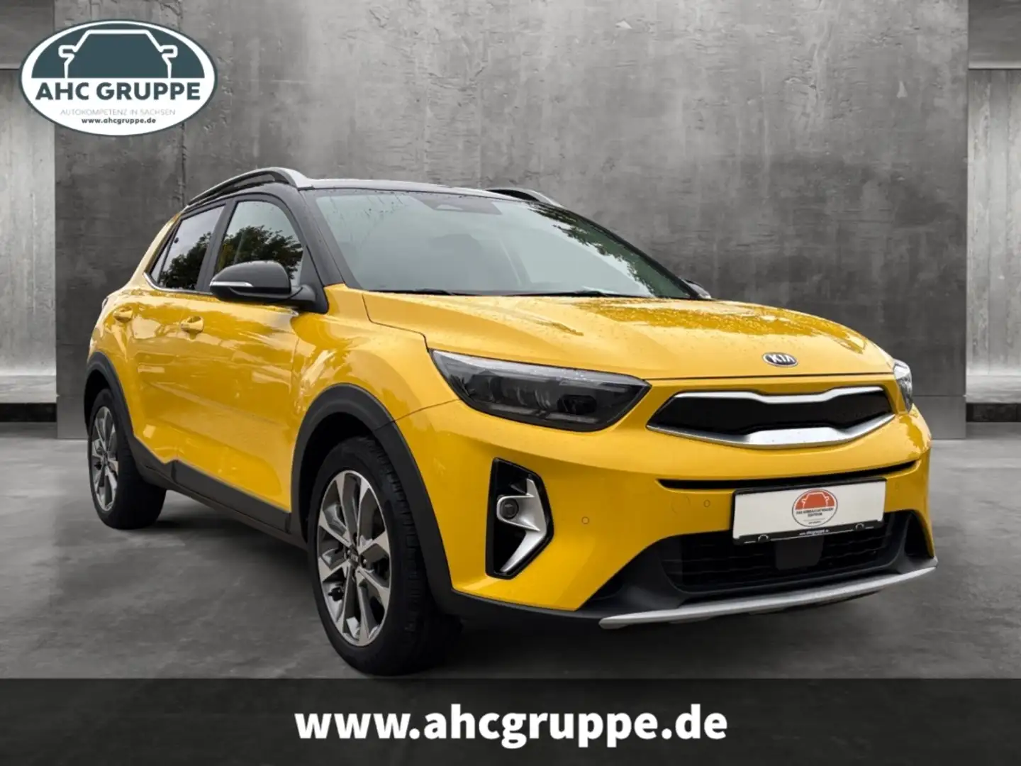 Kia Stonic 1.0 T-GDI Mild-Hybrid EU6d Spirit, Navi, Drive-Ass Jaune - 2