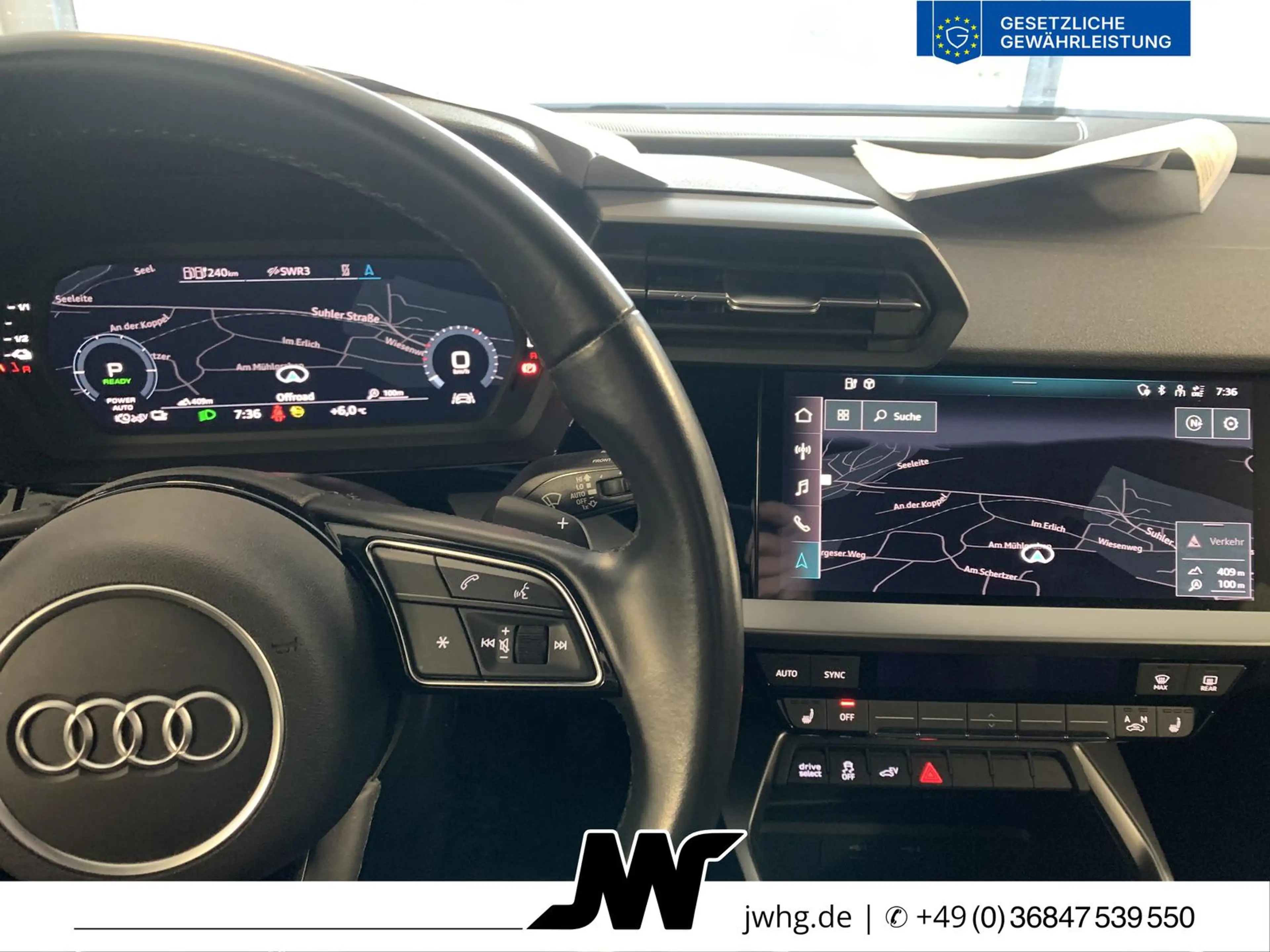 Audi A3 Sportback 40e NAVI+/VIRTUAL/UNFALLFREI — photo 11
