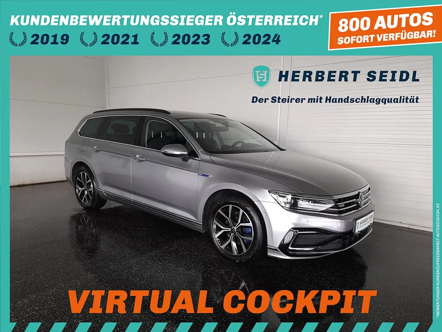 Volkswagen Passat Variant GTE PHEV DSG *MATRIX LED / VIRTUELL PRO / 17 ZO... Silber - 1
