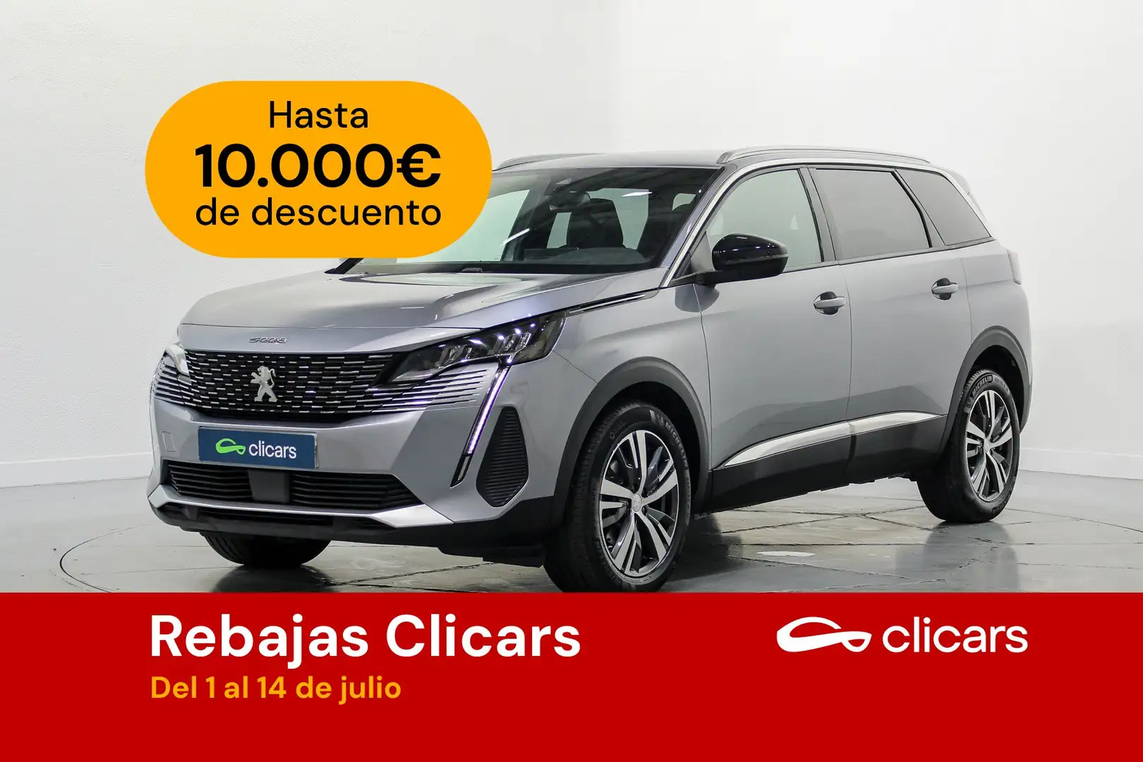 Peugeot 5008 1.2 PureTech S&S Allure Pack 130 Plateado - 1