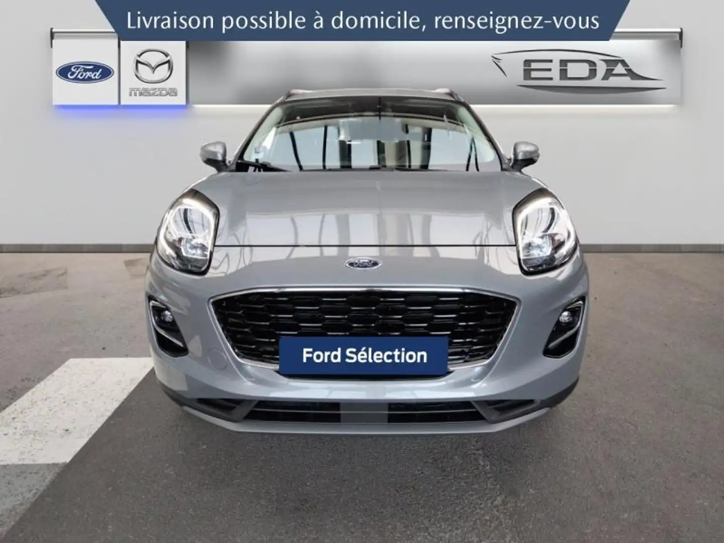 Ford Puma 1.0 EcoBoost 125ch mHEV Titanium 6cv Grijs - 2