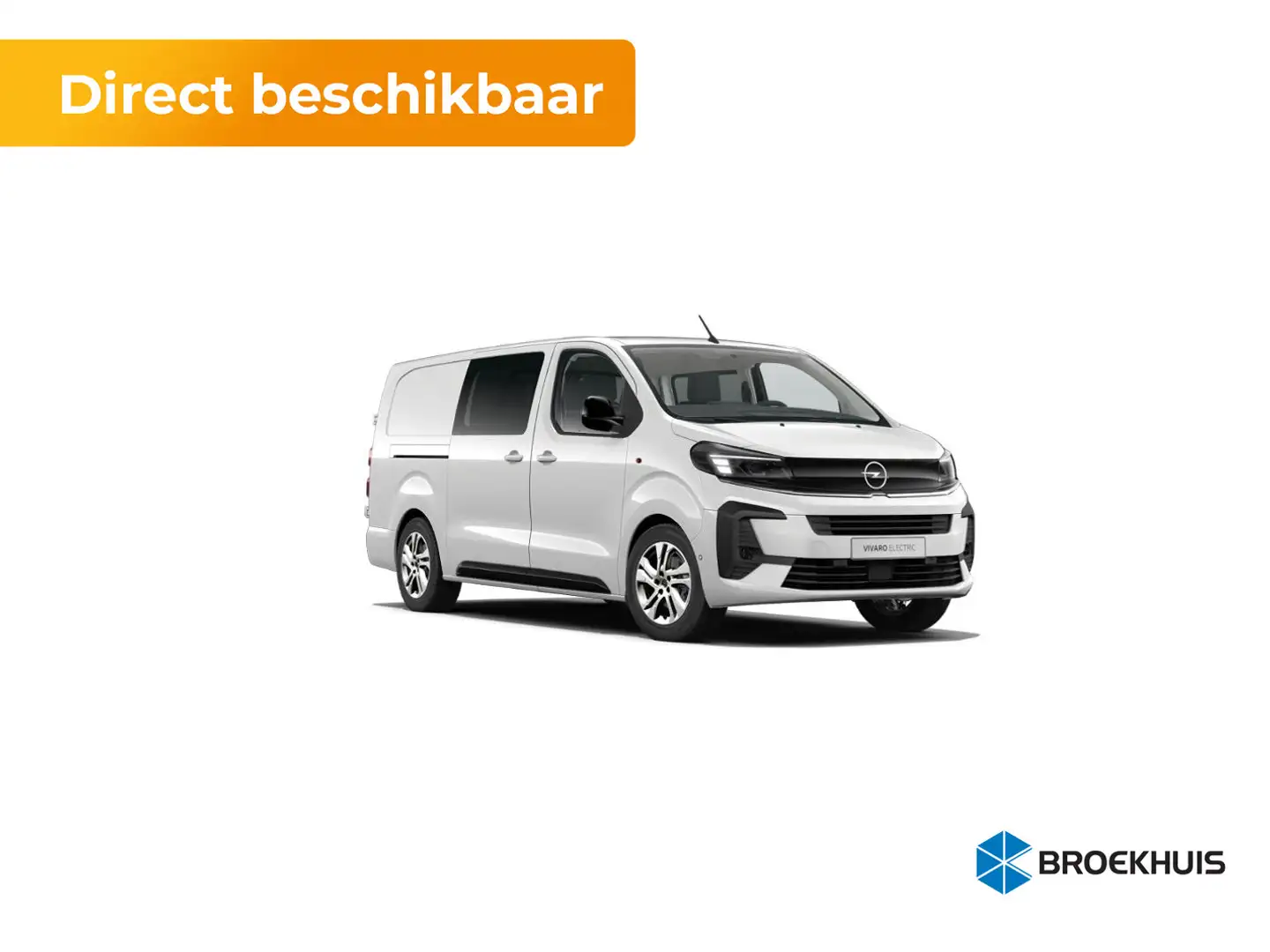 Opel Vivaro-e Standaard - Electric | 11 kW boordlader | Elektris Weiß - 1