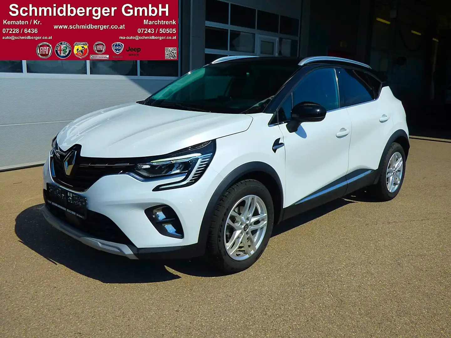 Renault Captur TCe 130 EDC PF Edition One Weiß - 1