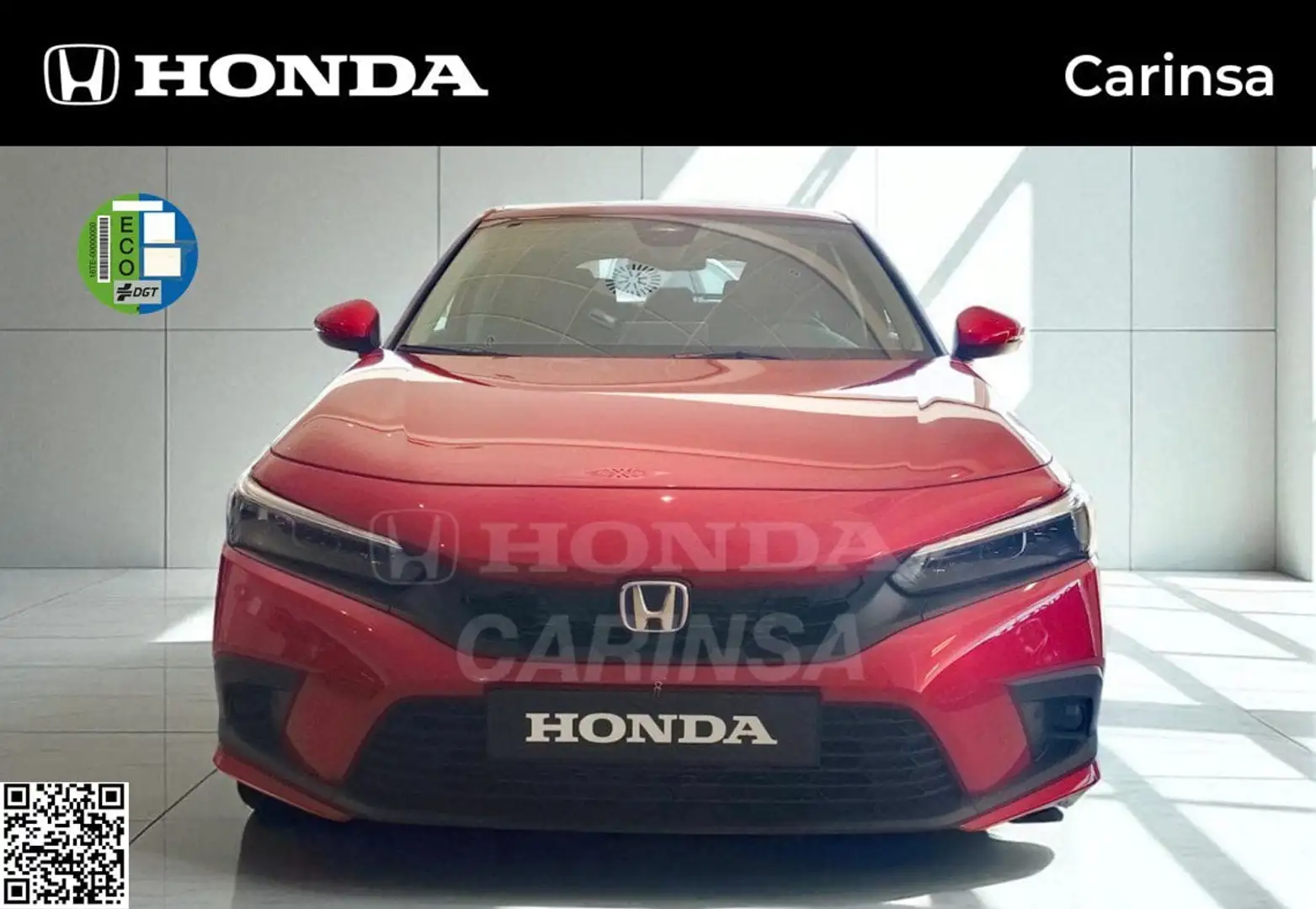 Honda Civic 2.0 i-MMD Elegance Rojo - 2