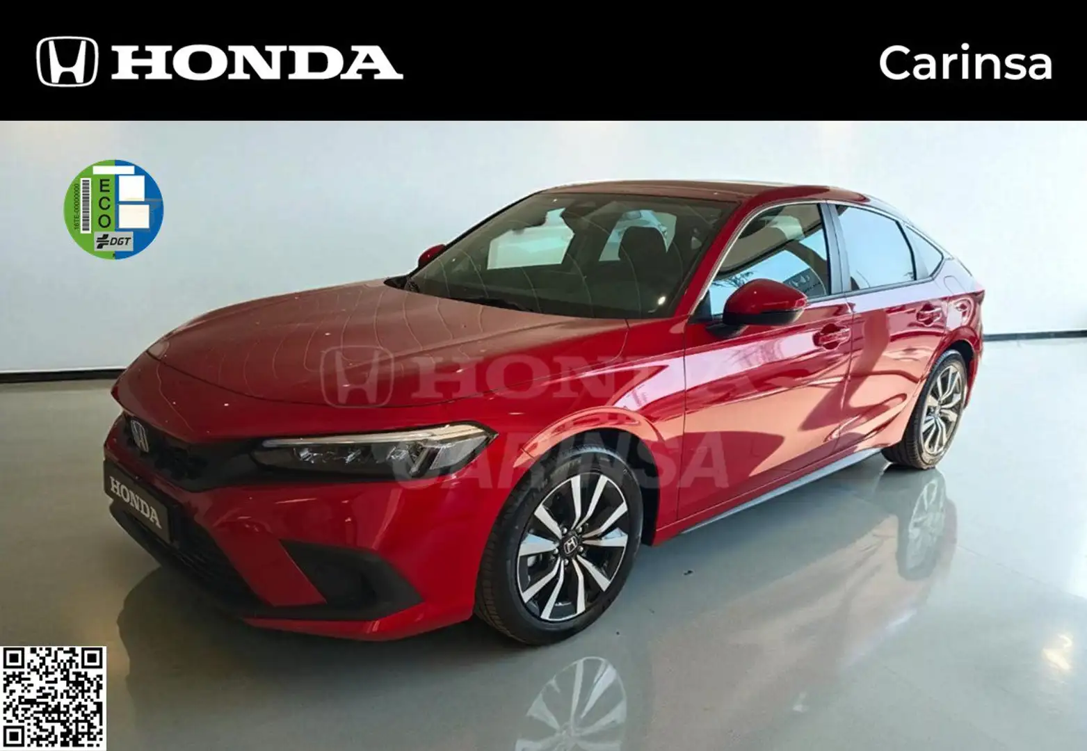 Honda Civic 2.0 i-MMD Elegance Rojo - 1