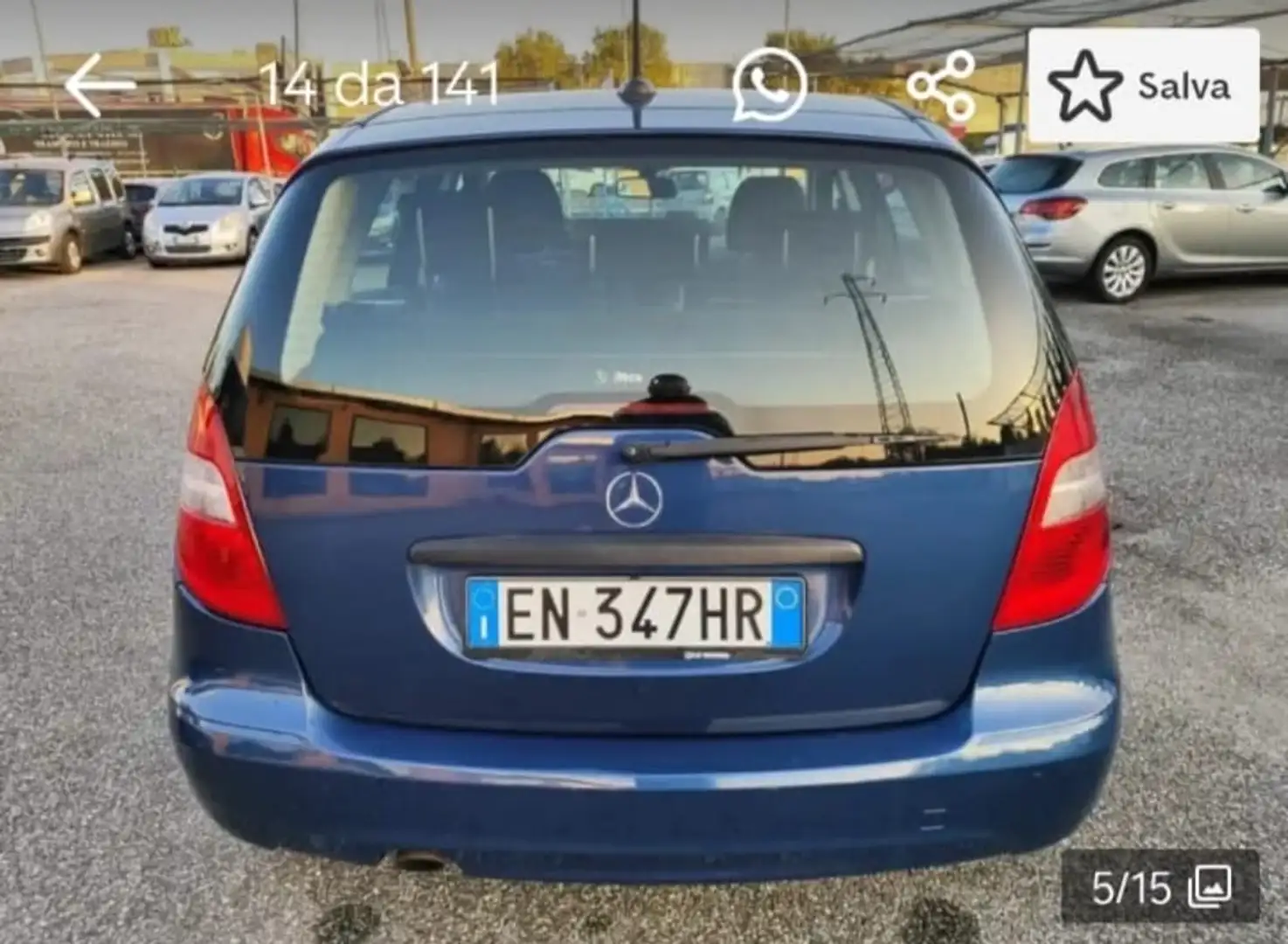 Mercedes-Benz A 160 A 160 be Premium Blu/Azzurro - 2