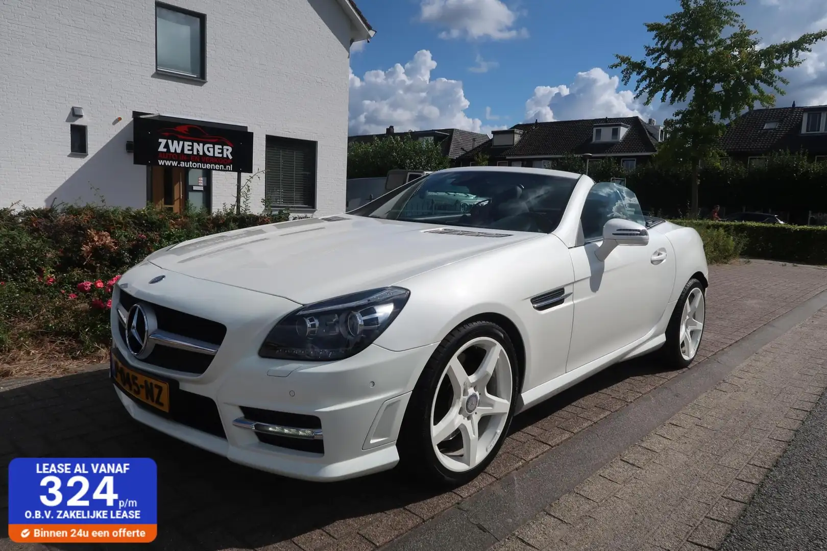 Mercedes-Benz SLK 200 AMG PANORAMADAK|CARPLAY|NAVIGATIE|RODE-GORDELS|AIR Wit - 1