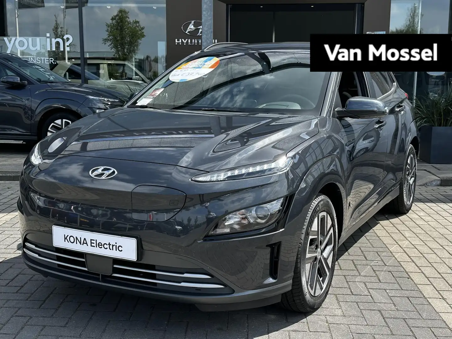 Hyundai KONA EV Fashion 64 kWh | | Airco | Achteruitrijcamera | Gris - 1