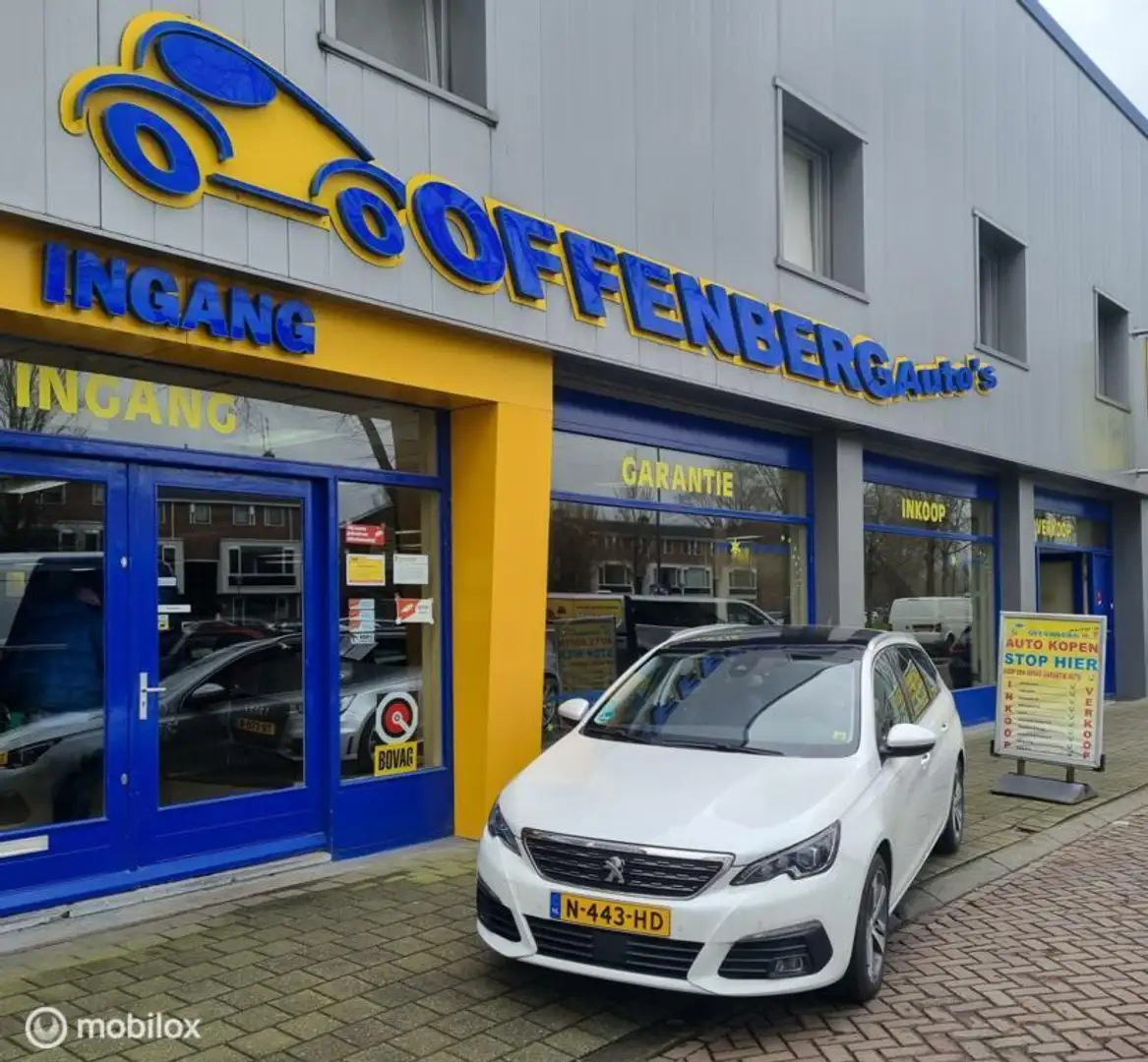 Peugeot 308 SW 1.2PureTech Allure Pano dak Keyless Entry Weiß - 1