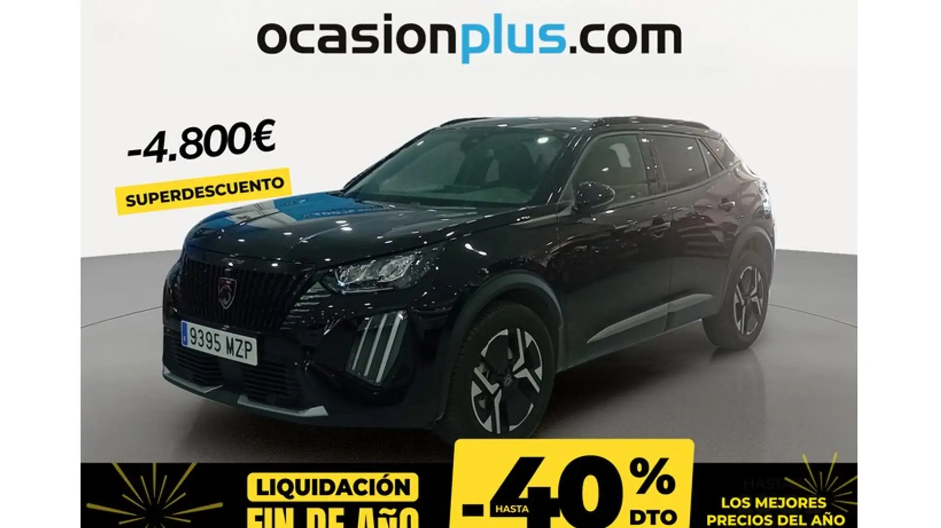 Peugeot 2008 Hybrid Allure eDCS6 145 Noir - 1