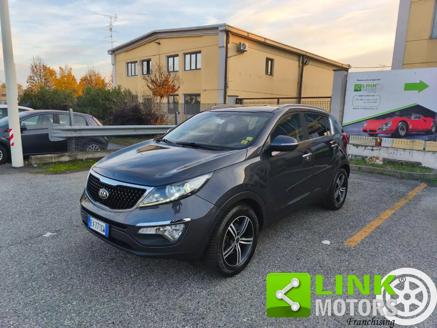 Kia Sportage 1.6 ECO GPL+ 2WD Active Grigio - 1