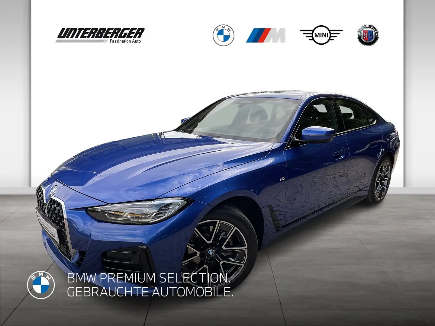 BMW 420 i Gran Coupé M Sportpaket-HiFi-DAB-Klimaautomatik Blau - 1