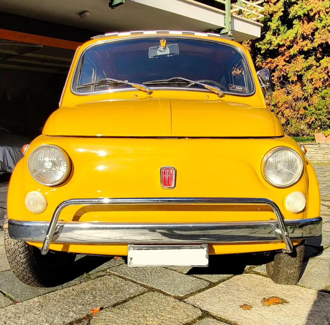 Fiat 500 žuta - 1