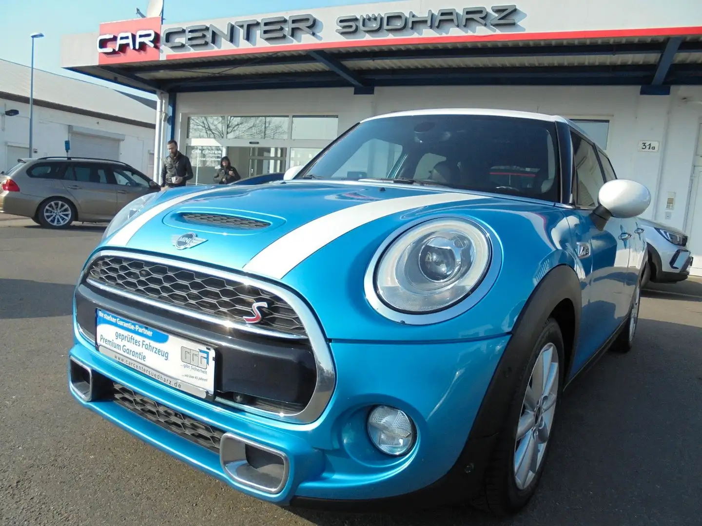 MINI Cooper S 5-trg. Kette neu/Xenon/Panorama Blau - 1