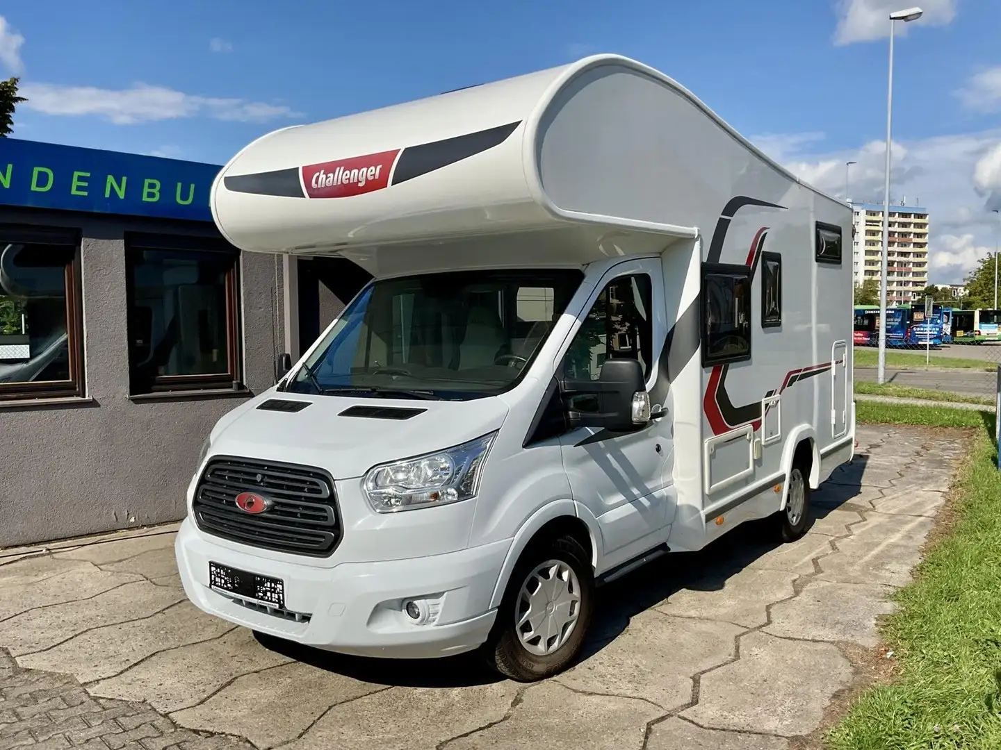 Challenger Genesis C 194 Kompakt#kurz#leicht #MArkise#Fatr. Weiß - 1