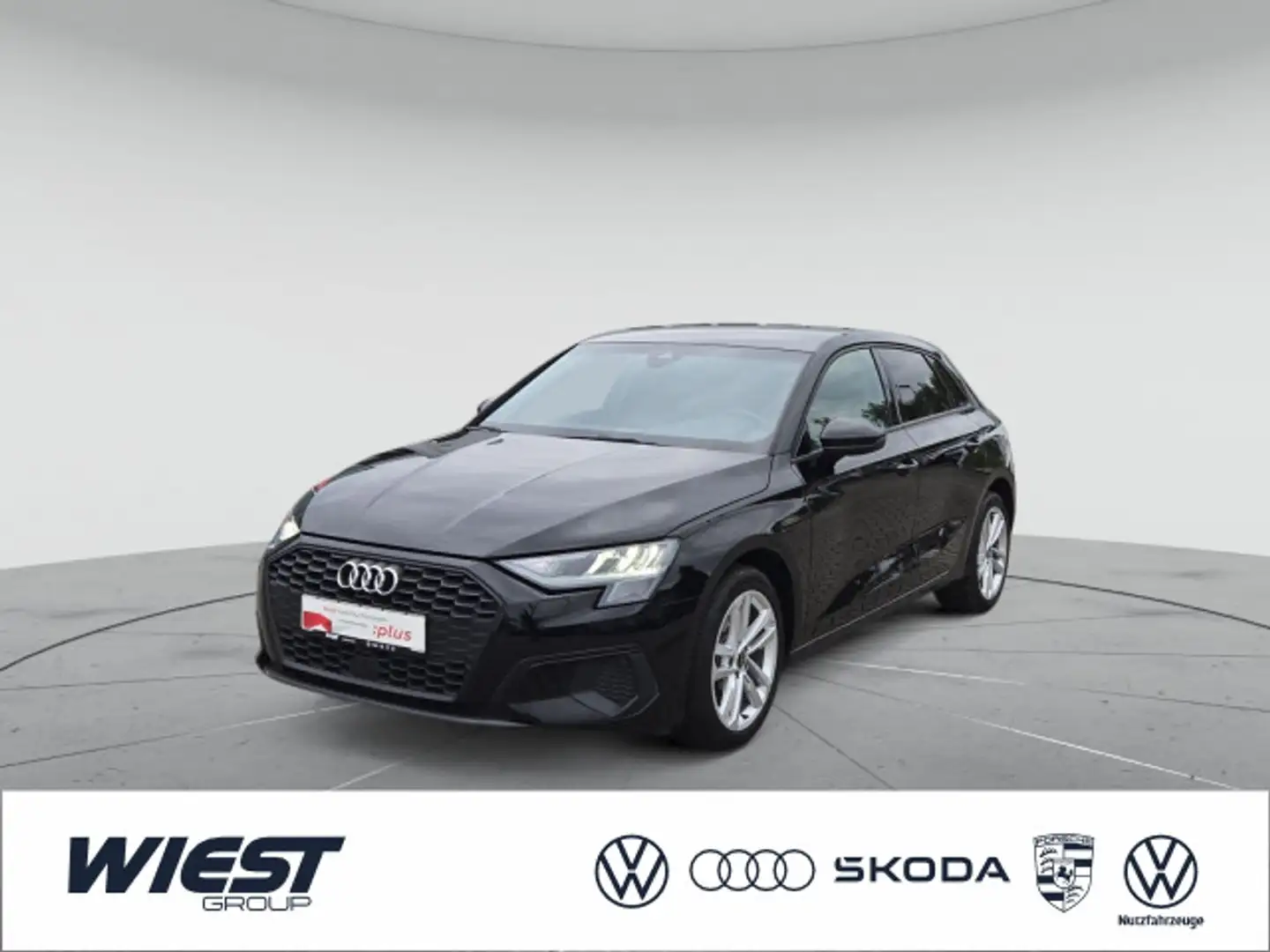 Audi A3 30 TDI S tronic KAM/NAVI/VIRTUAL/SH Schwarz - 1
