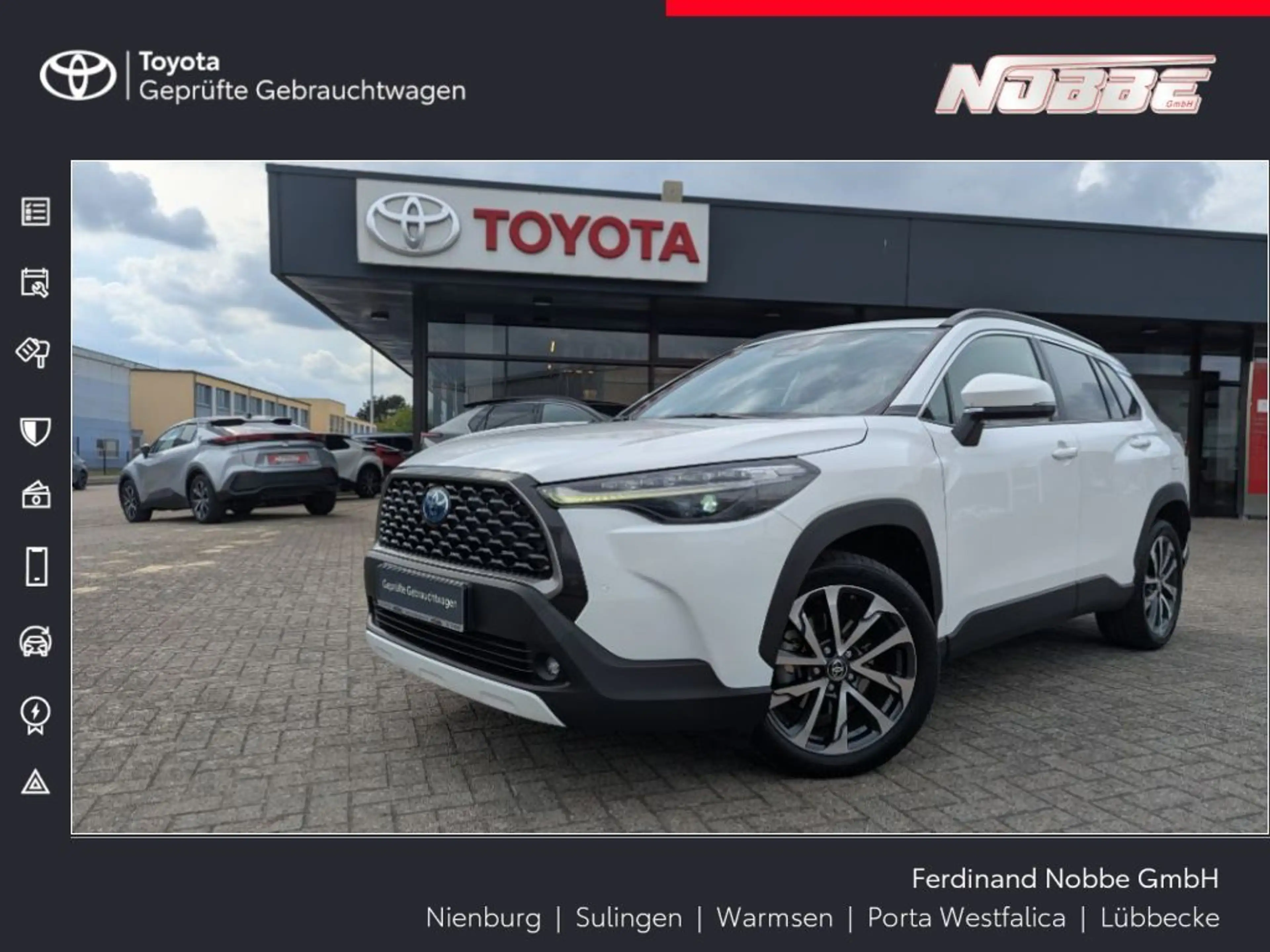 Toyota Corolla Cross Hybrid 2.0 VVT-i Team Deutschland Kamera