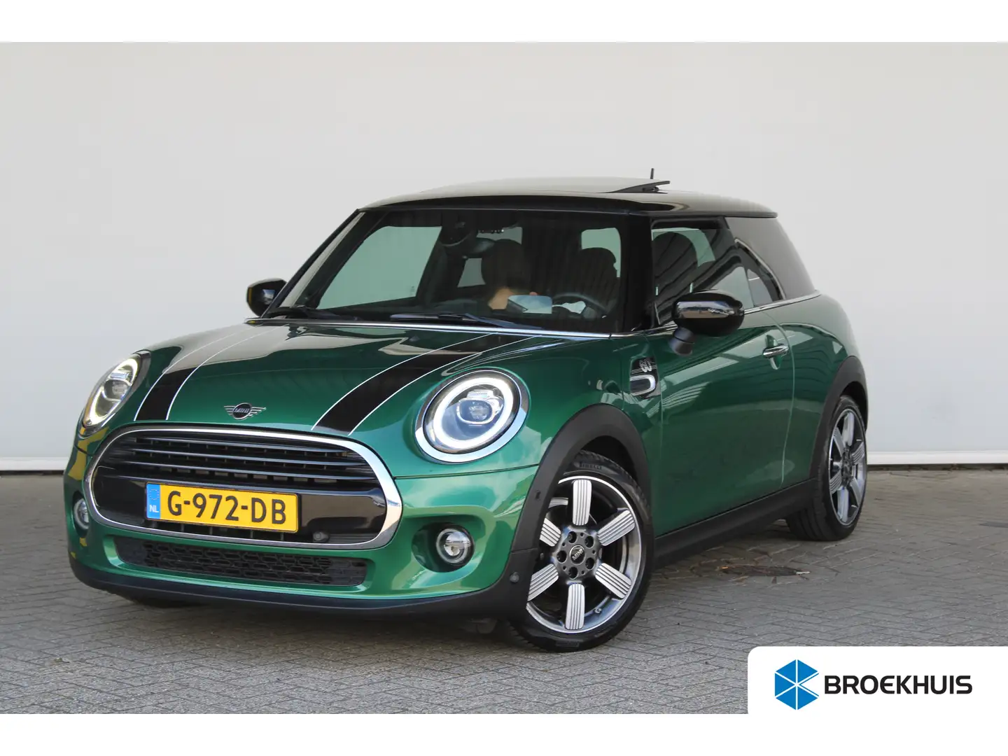 MINI Cooper Mini 1.5 60 Years Edition | Elektrisch glazen pano Grün - 1