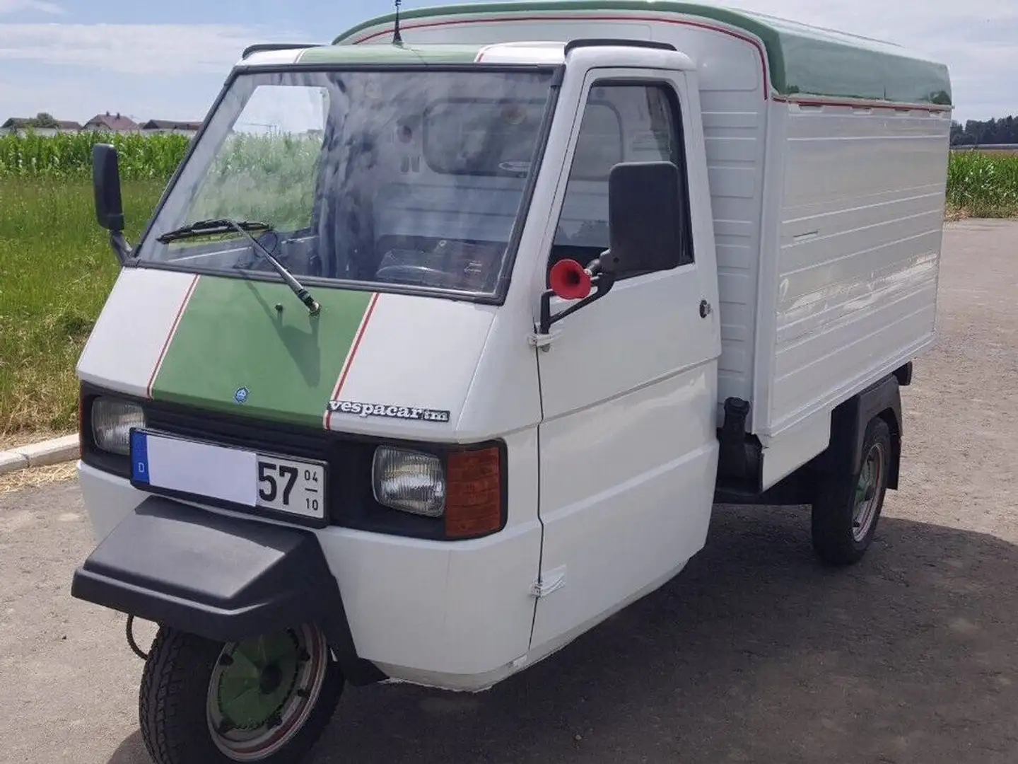 Piaggio Ape Car TM Bílá - 1
