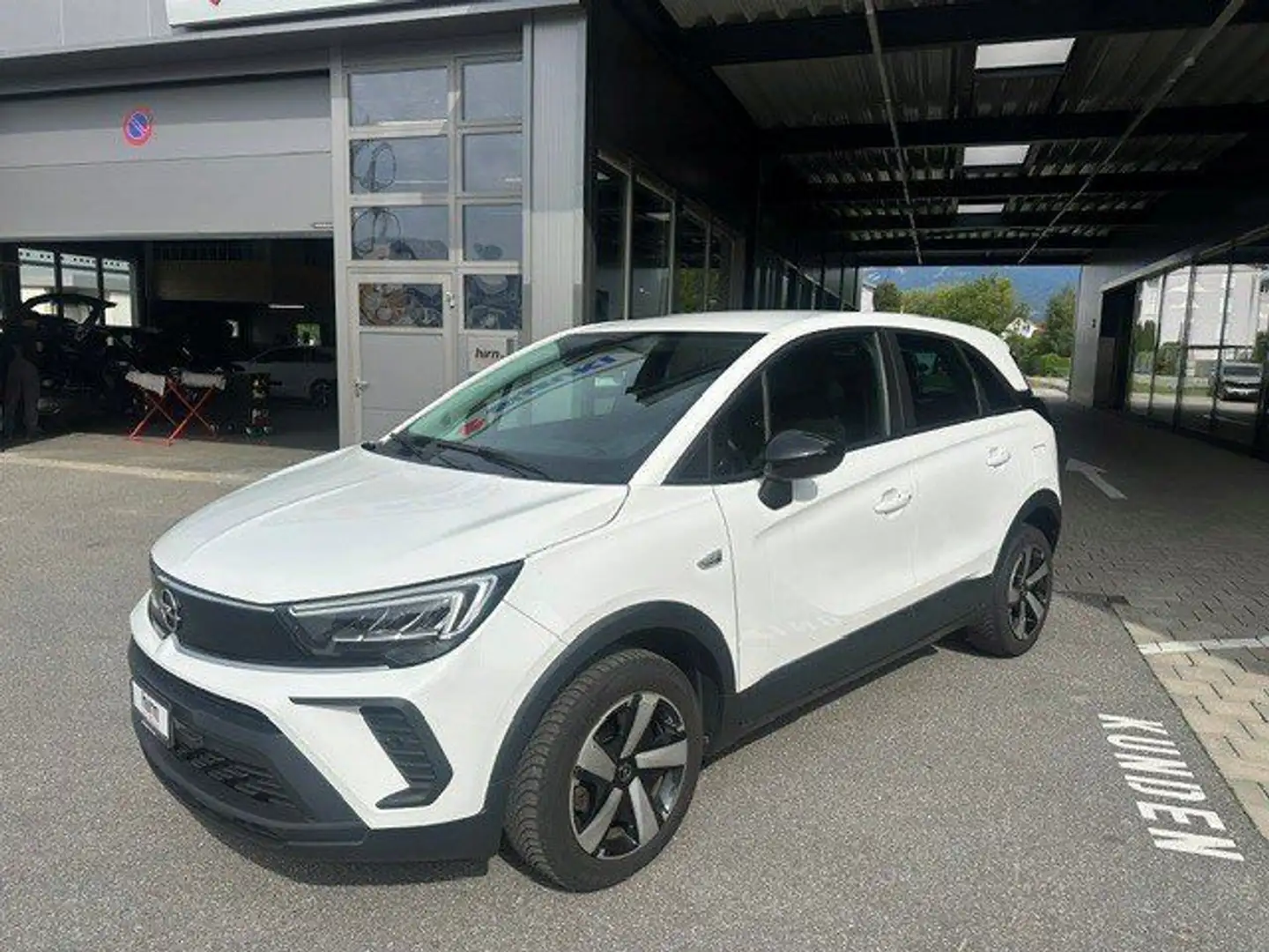 Opel Crossland X Crossland X 1,2 Turbo Opel 2020 St./St. Aut. Opel 2020 Weiß - 1
