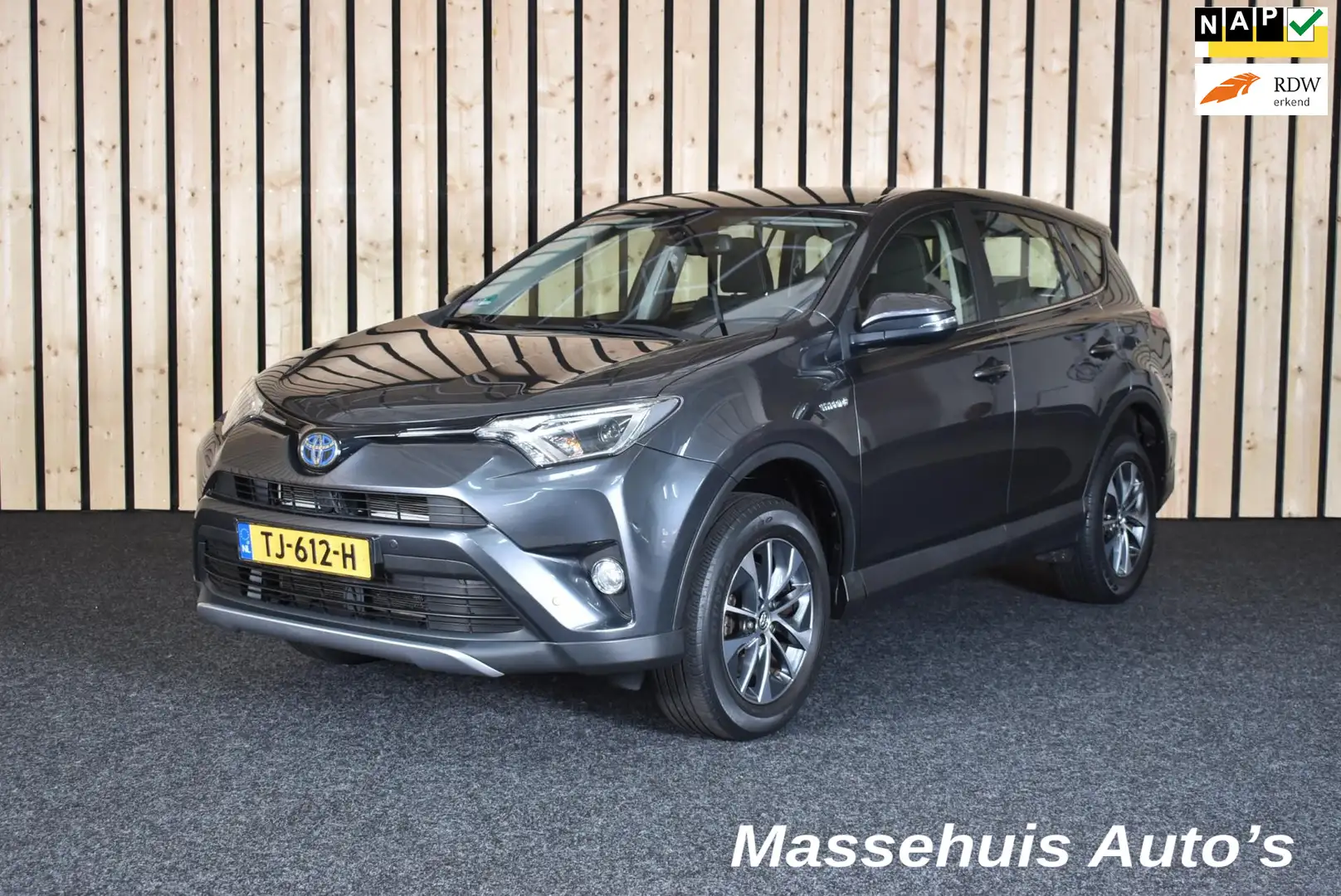 Toyota RAV 4 2.5 Hybrid Energy 96dkm 1e eig. NL-auto Camera PDC Gris - 1
